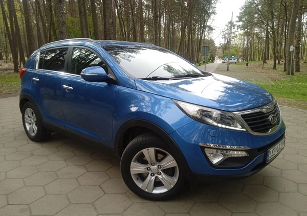 Kia Sportage cena 37990 przebieg: 143700, rok produkcji 2010 z Trzcianka małe 277